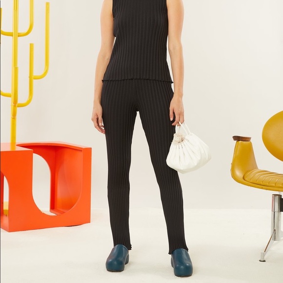 Simon Miller Pants - Simon Miller Cyrene Ribbed Pants